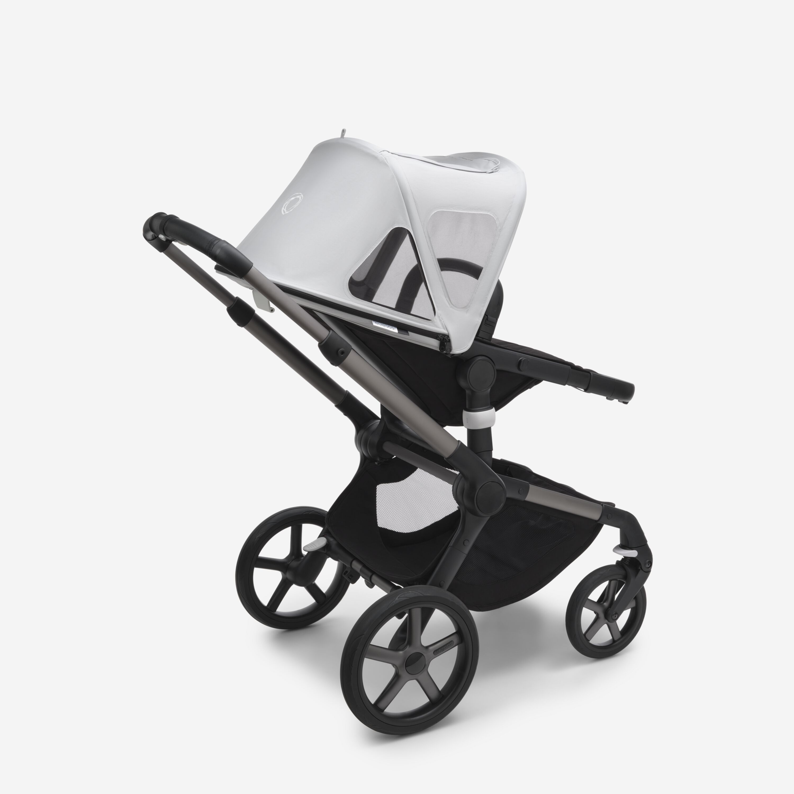 Bugaboo Fox/Cameleon3/Lynx breezy sun canopy v2 MISTY GREY - Main Modal Image Slide 2 of 6