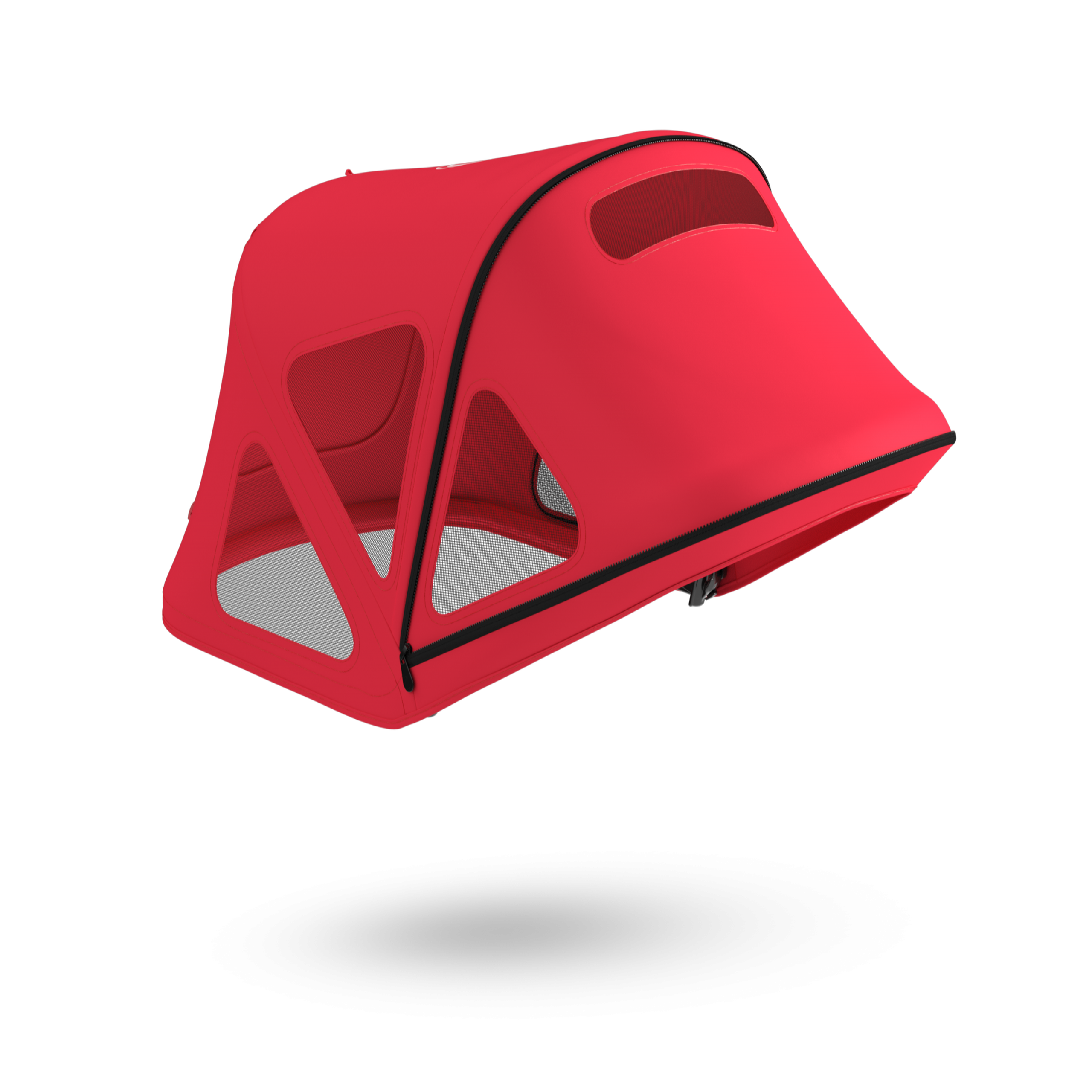 Bugaboo Fox/Cameleon3 breezy sun canopy NEON RED - Thumbnail Slide 6 of 8
