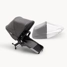Refurbished Bugaboo donkey3 duo extension compl ALU/GREY MELANGE-GREY ME