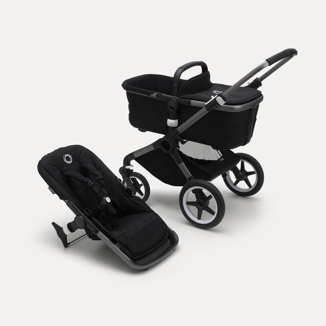 Refurbished Bugaboo Fox 3 base GRAPHITE/MIDNIGHT BLACK - Main Image Slide 1 of 1