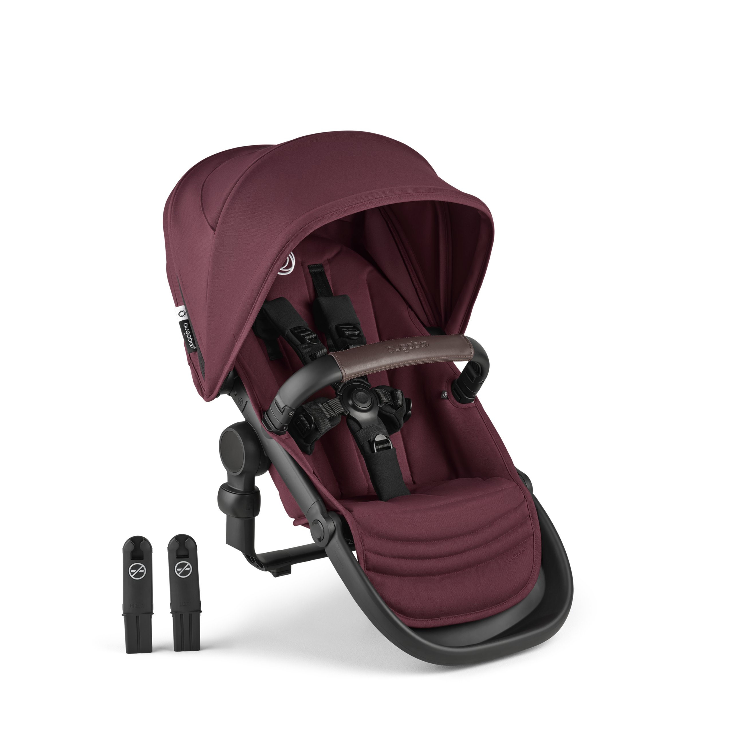 Bugaboo Kangaroo sibling seat DARK CHERRY-DARK CHERRY - Thumbnail Slide 2 of 2