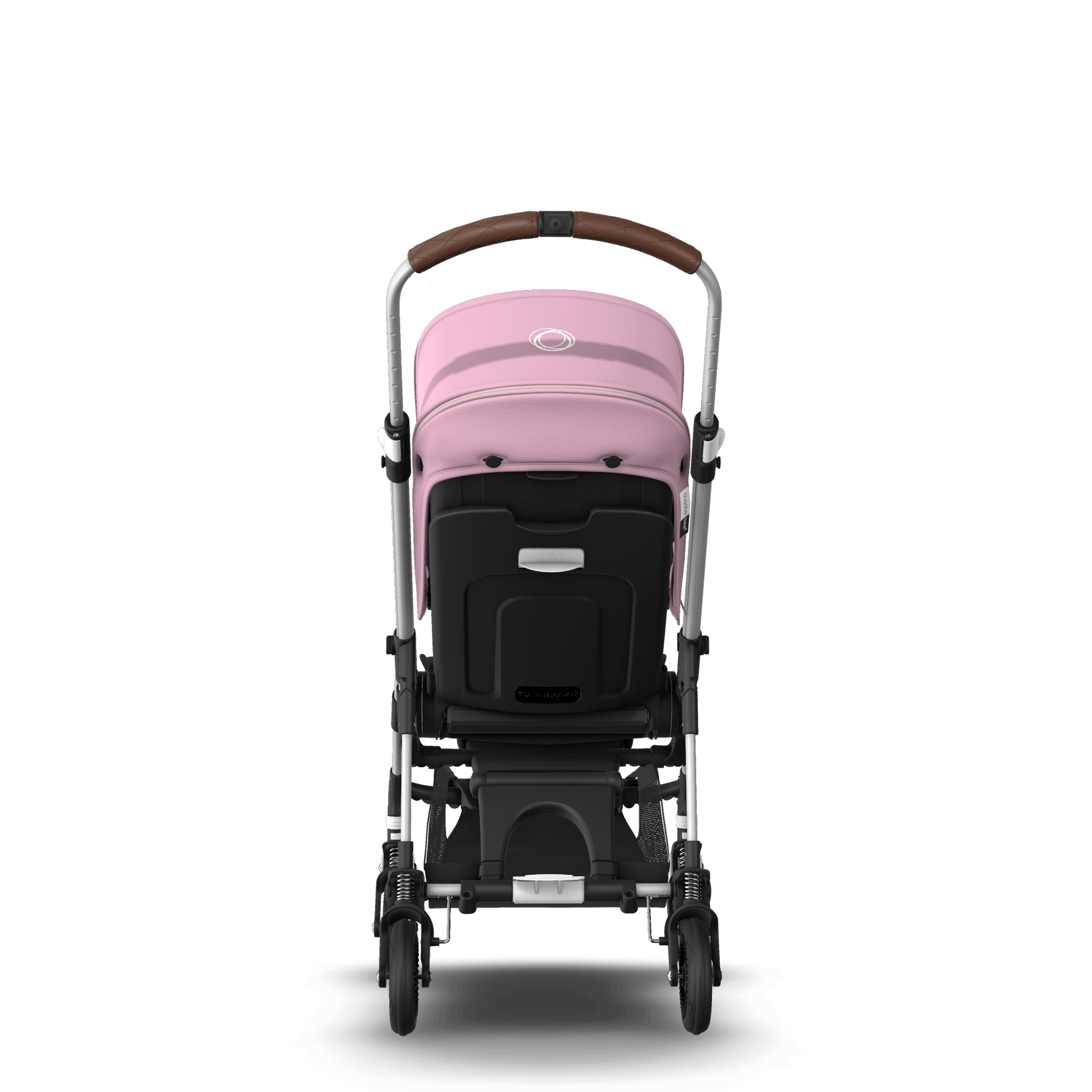 Bugaboo Bee5 Seat pushchair with self stand soft pink sun canopy