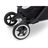 Bugaboo Butterfly travel stroller black base, dark cherry red fabrics, dark cherry red sun canopy - Thumbnail Slide 9 of 13