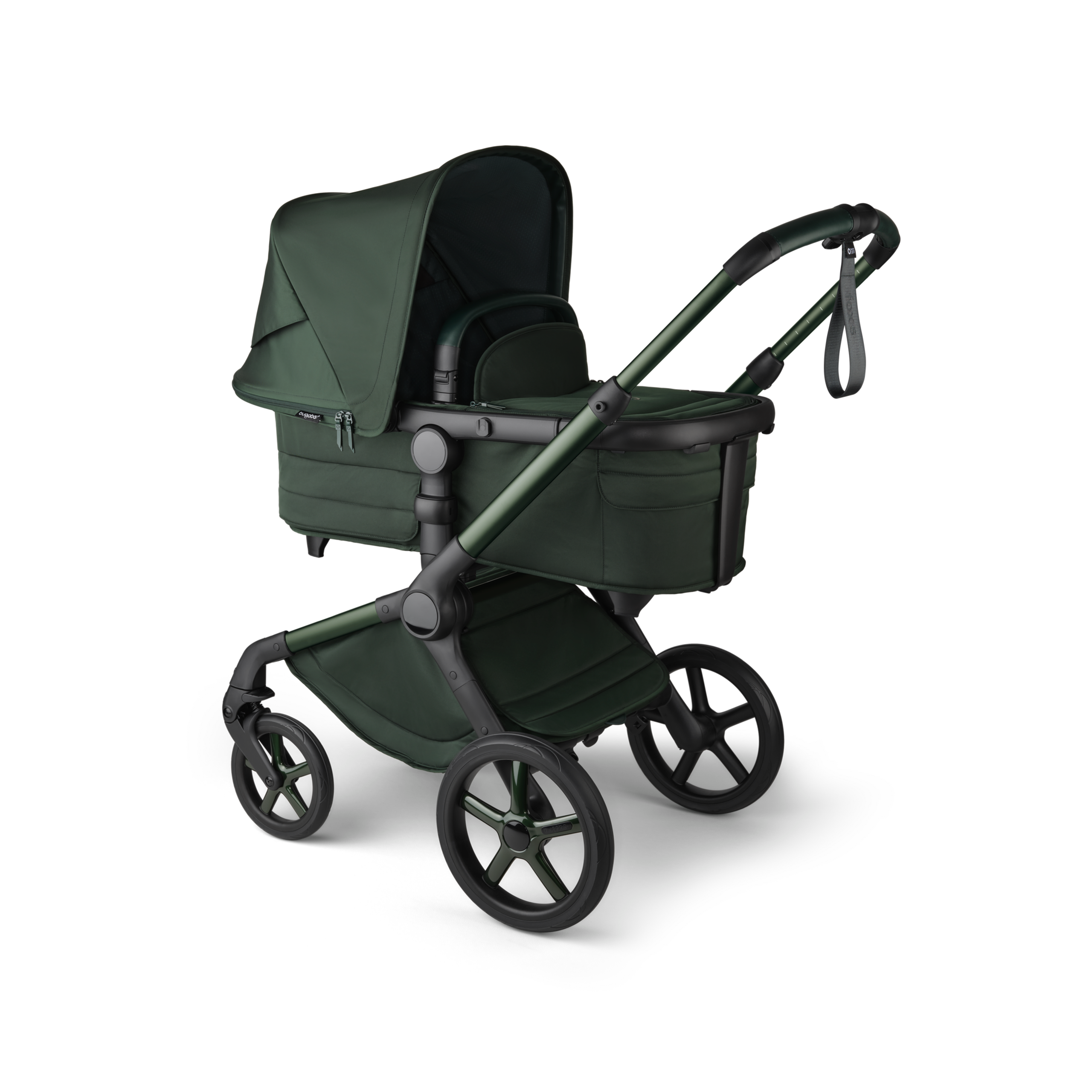 Refurbished Bugaboo Fox 5 complete Noir Limited Edition UK MIDNIGHT GREEN - Thumbnail Slide 3 of 15