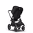 Bugaboo Fox 2 seat and bassinet stroller black sun canopy, black fabrics, black base - Thumbnail Slide 5 of 10