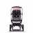 Bugaboo Fox 2 seat and carrycot pushchair soft pink sun canopy, grey melange fabrics, aluminium base - Thumbnail Slide 7 of 10