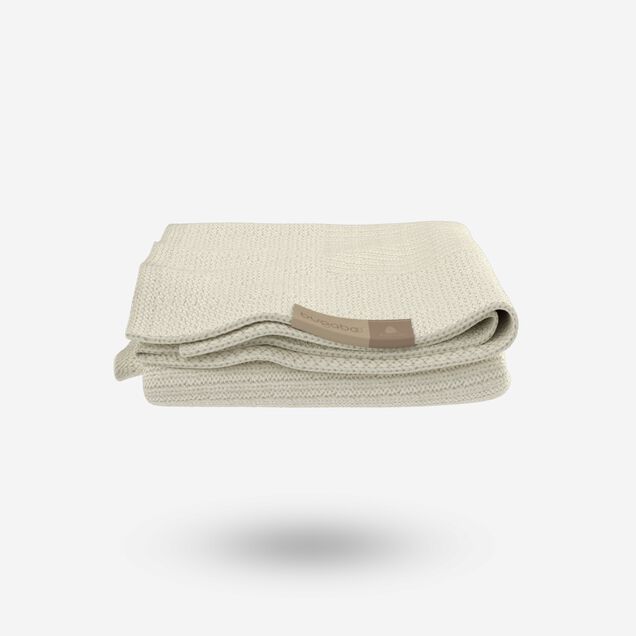Bugaboo Soft Wool Blanket OFF WHITE MELANGE - Main Image Slide 1 of 9