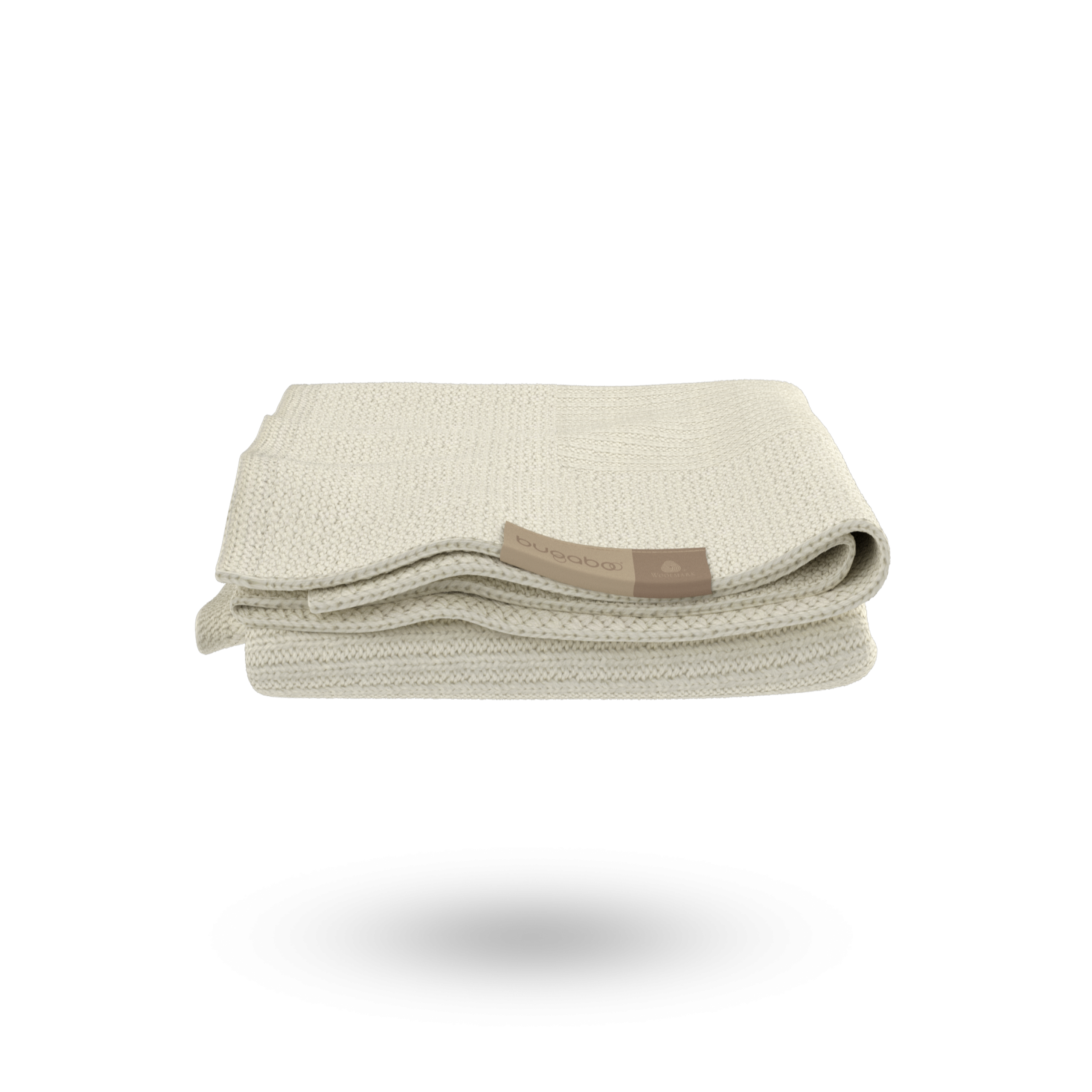 Bugaboo Soft Wool Blanket OFF WHITE MELANGE - Thumbnail Slide 1 of 9