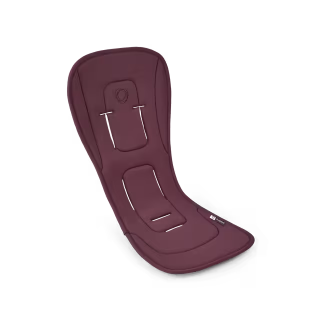 Refurbished Bugaboo dual comfort seat liner DARK CHERRY - Main Image Slide 1 of 1