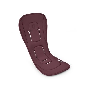 Refurbished Bugaboo dual comfort seat liner DARK CHERRY