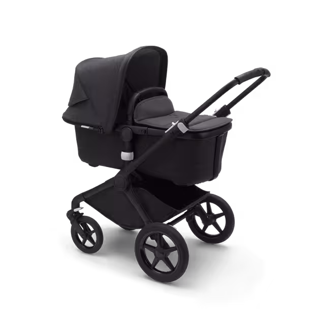 Bugaboo Fox 2 Mineral complete | BLACK/WASHED BLACK - Main Image Slide 1 van 4