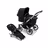 Bugaboo Donkey 5 Mono 2-in-1 stroller aluminium base, midnight black fabrics, midnight black sun canopy - Thumbnail Slide 1 of 9
