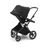 Bugaboo Lynx bassinet and seat stroller black sun canopy, black fabrics, black base - Thumbnail Slide 4 of 5