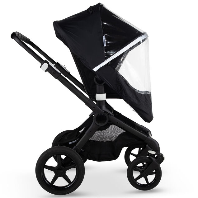 Refurbished Bugaboo Fox/Cameleon high performance raincover BLACK - Main Image Slide 9 of 11