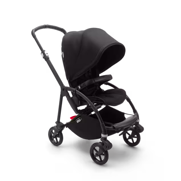 Bugaboo Bee 6 seat stroller black sun canopy, black fabrics, black base - Main Image Slide 1 of 2