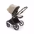 Bugaboo Fox Cub 2-in-1 stroller black base, desert beige fabrics, desert beige sun canopy - Thumbnail Slide 2 of 12