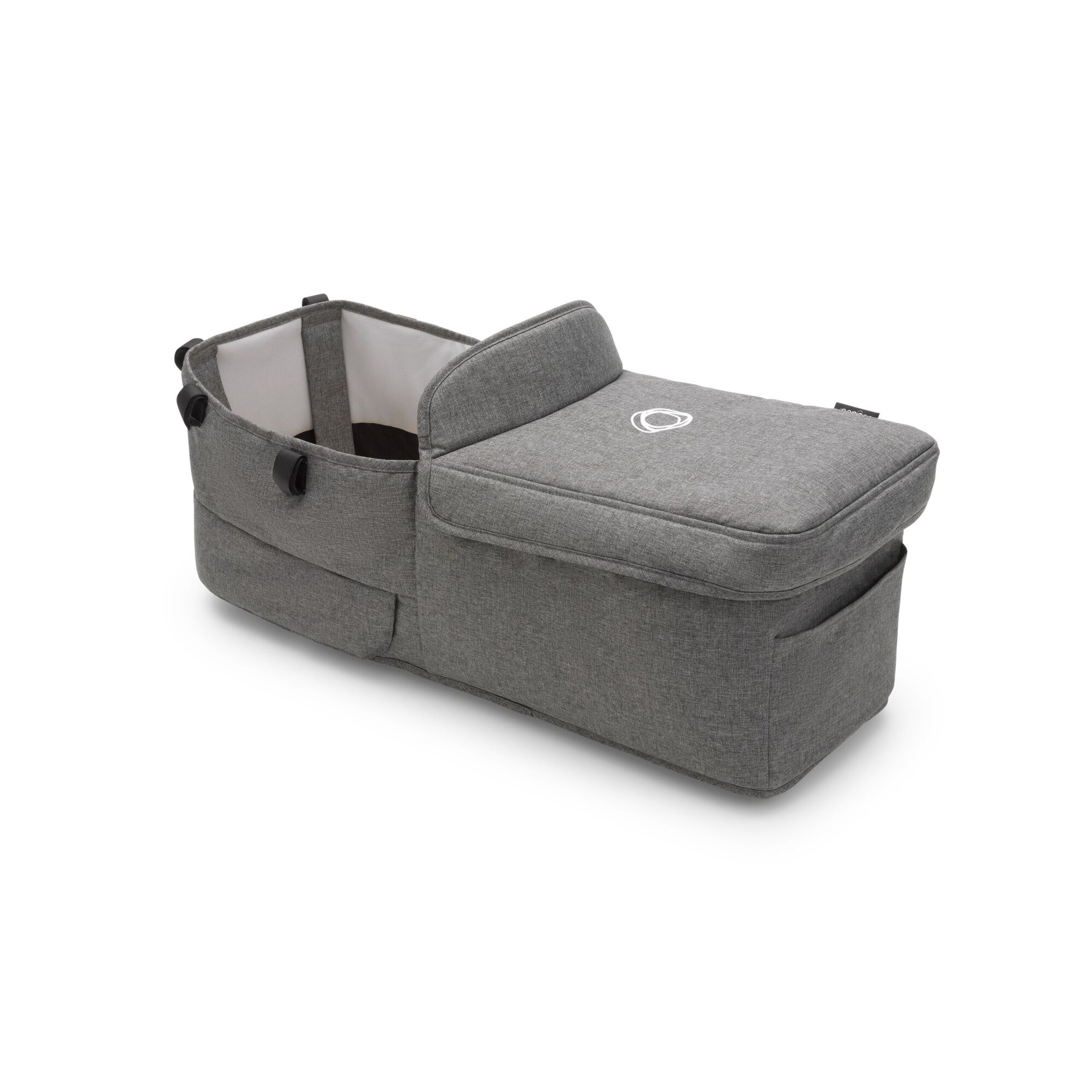 Bugaboo Donkey 5 bassinet fabric complete RW fabric US GREY MÉLANGE - Thumbnail Slide 2 of 2