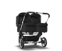 US - Bugaboo D3T stroller bundle aluminum black black - Thumbnail Slide 1 of 4