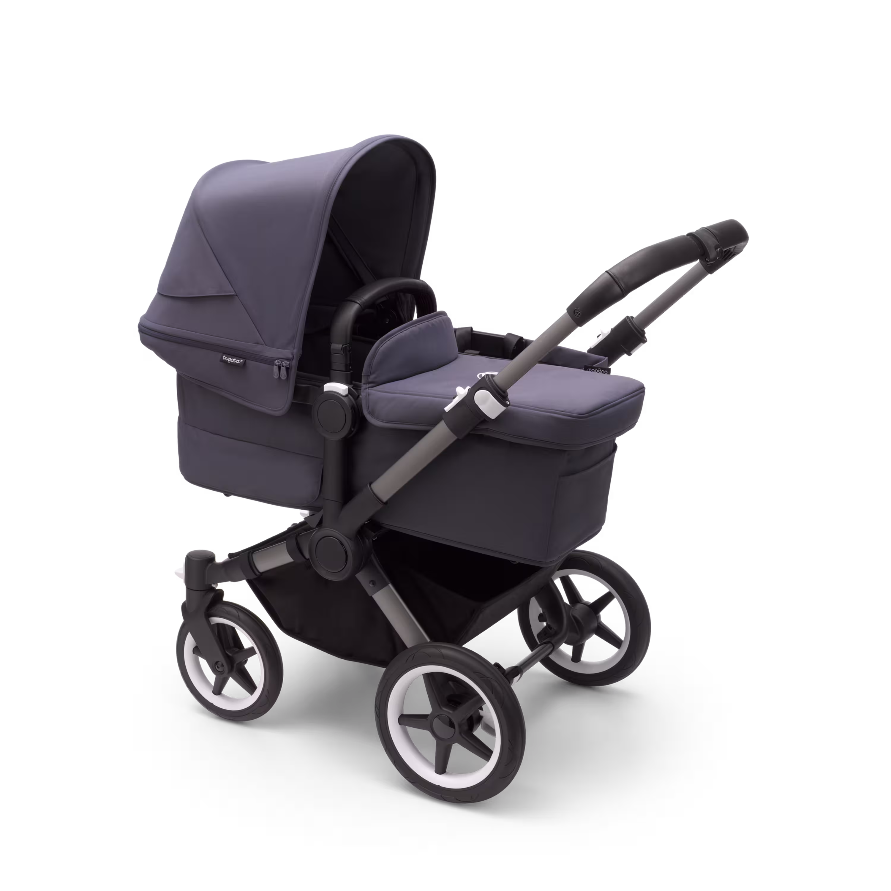 Bugaboo Donkey 5 Mono complete GRAPHITE/STORMY BLUE-STORMY BLUE - Main Modal Image Slide 3 of 10