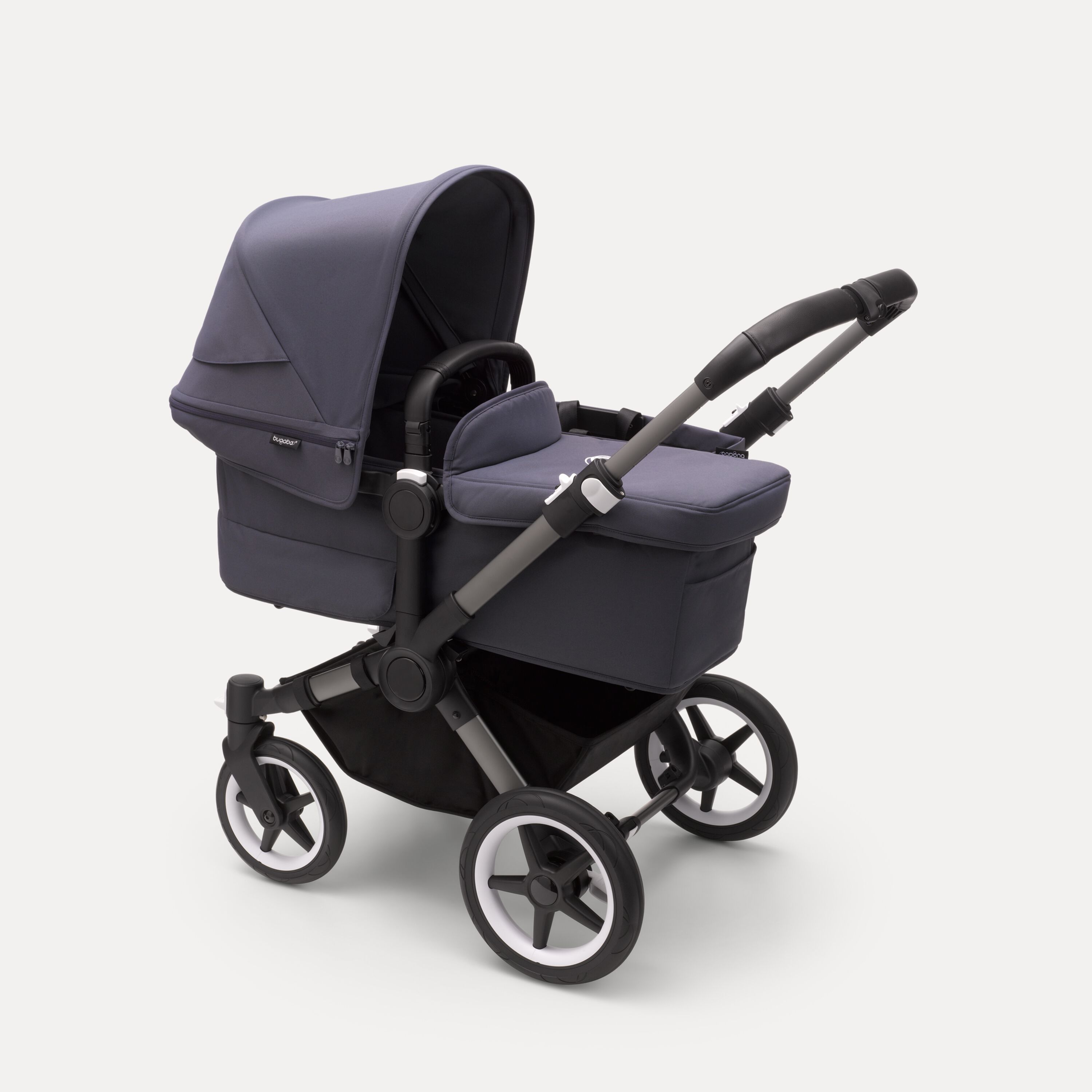 Bugaboo Donkey 5 Mono complete GRAPHITE/STORMY BLUE-STORMY BLUE - Main Modal Image Slide 3 of 10