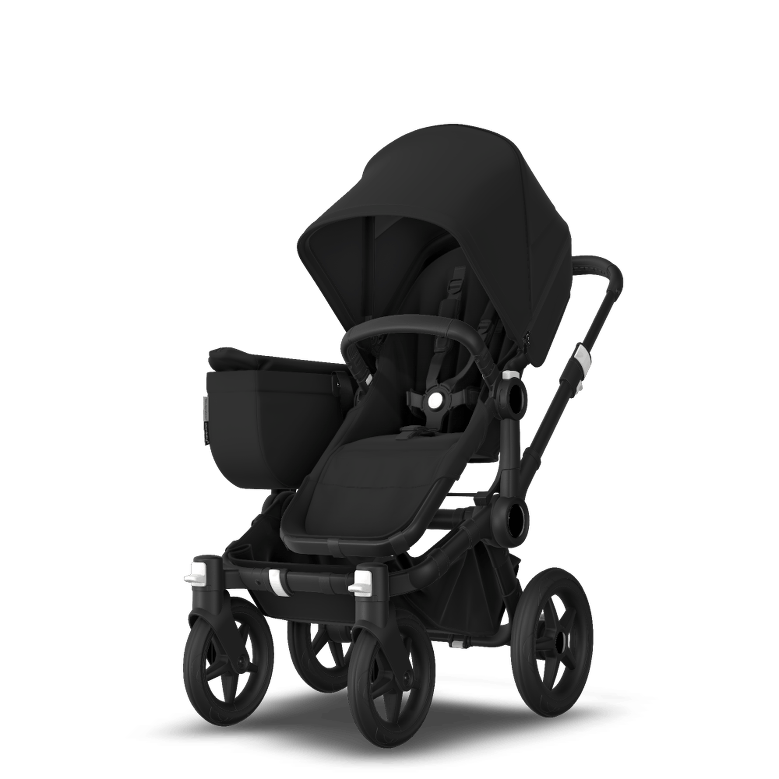 Bugaboo Donkey 3 Mono Complete black sun canopy, black seat, black chassis - Thumbnail Slide 3 of 5