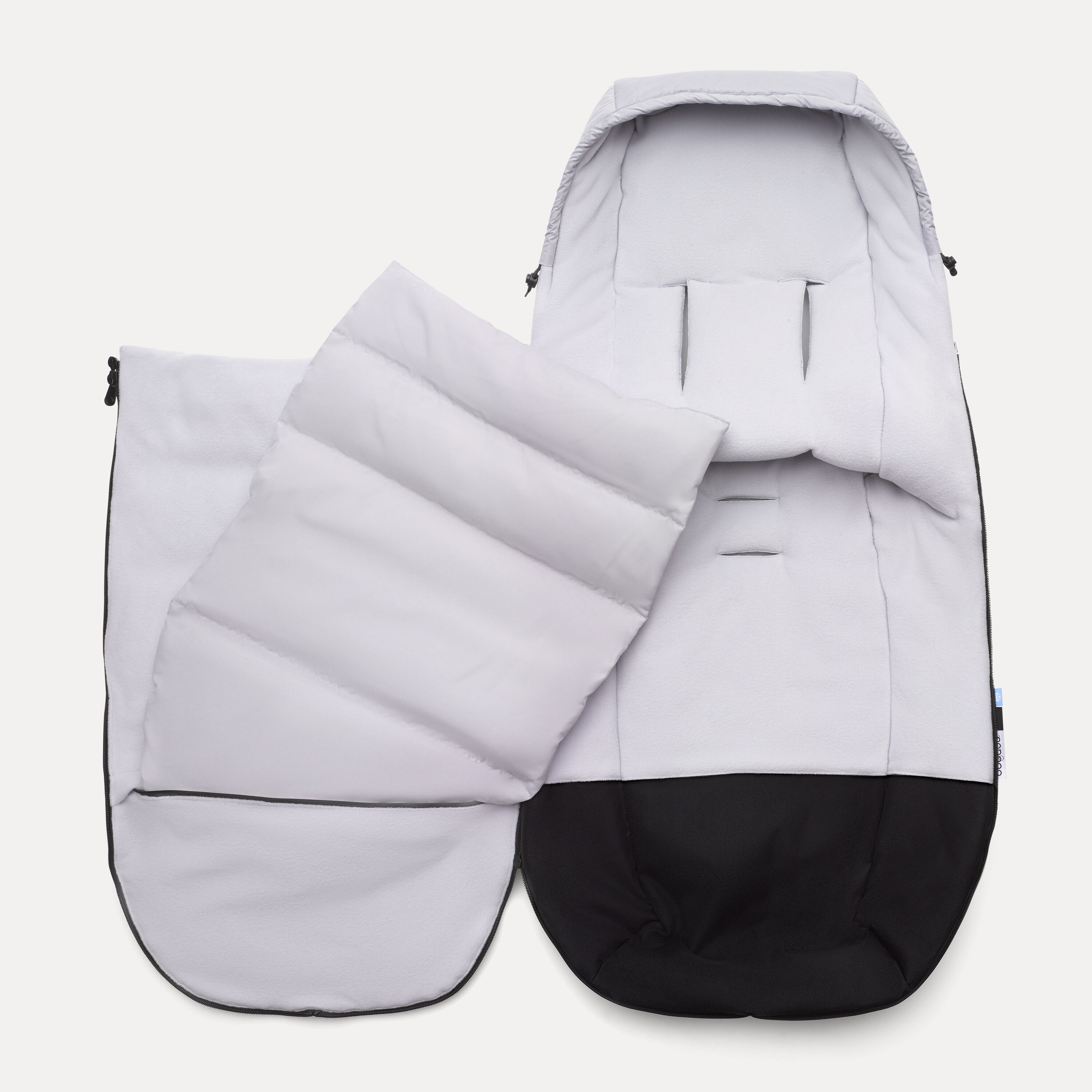 Bugaboo performance winter footmuff RW fabric NA MISTY GREY - Main Modal Image Slide 4 of 6