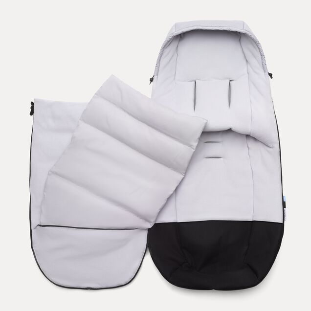 Bugaboo performance winter footmuff RW fabric NA MISTY GREY - Main Image Slide 4 of 6