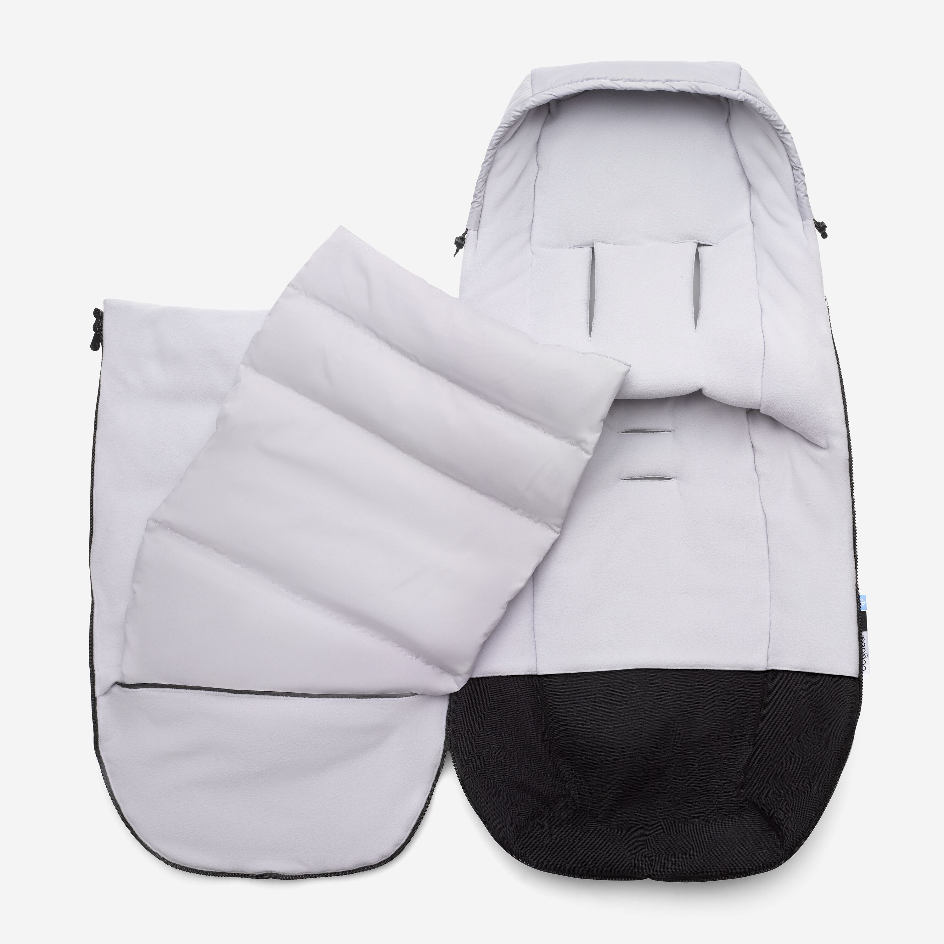 Bugaboo performance winter footmuff RW fabric NA MISTY GREY - Main Modal Image Slide 4 of 6