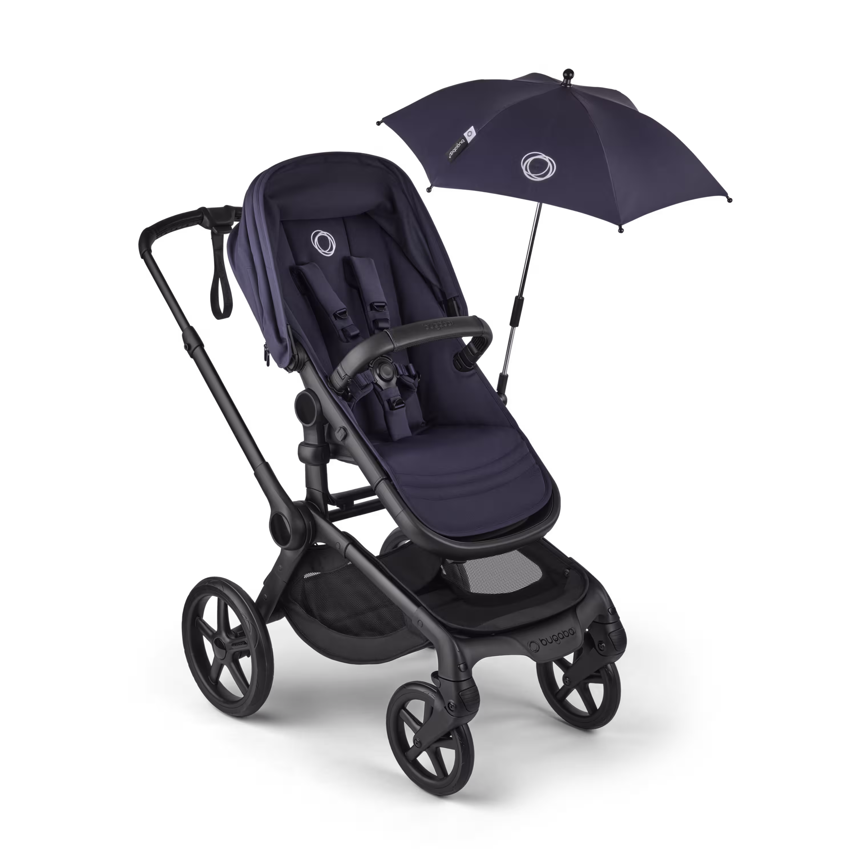 Bugaboo Fox 5 Renew 2-in-1 pram black base, forest green fabrics, forest green sun canopy - Main Modal Image Slide 13 of 13