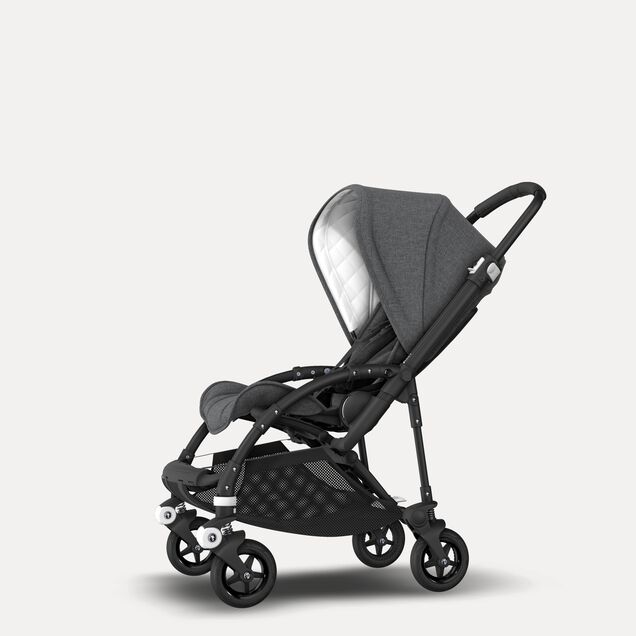 Bugaboo Bee5 Classic complete UK BLACK/GREY MELANGE - Main Image Slide 2 of 7