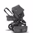 UK Bugaboo Donkey 2 Duo Classic Grey Melange, Black Chassis - Thumbnail Slide 6 of 6