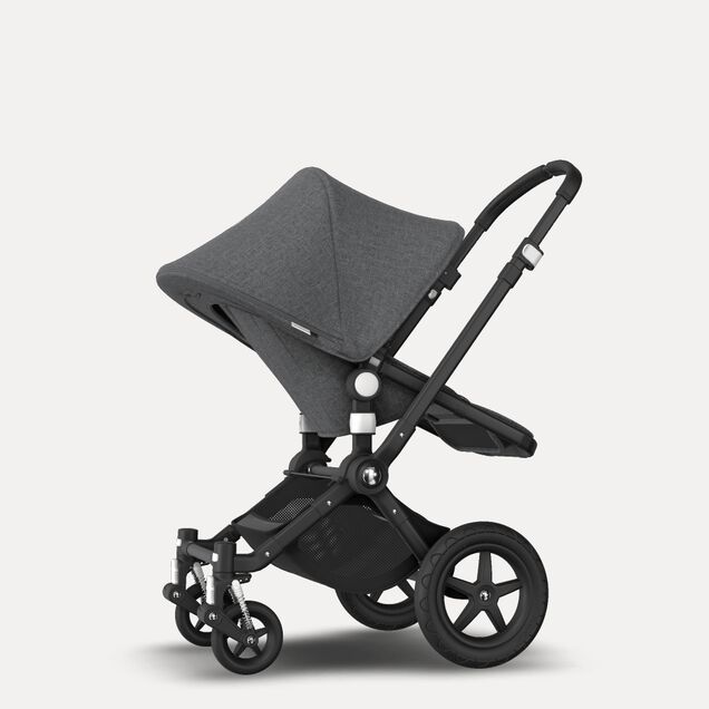 Refurbished Bugaboo Cameleon3plus complete BLACK/GREY MELANGE-GREY MELANGE - Main Image Slide 5 of 9