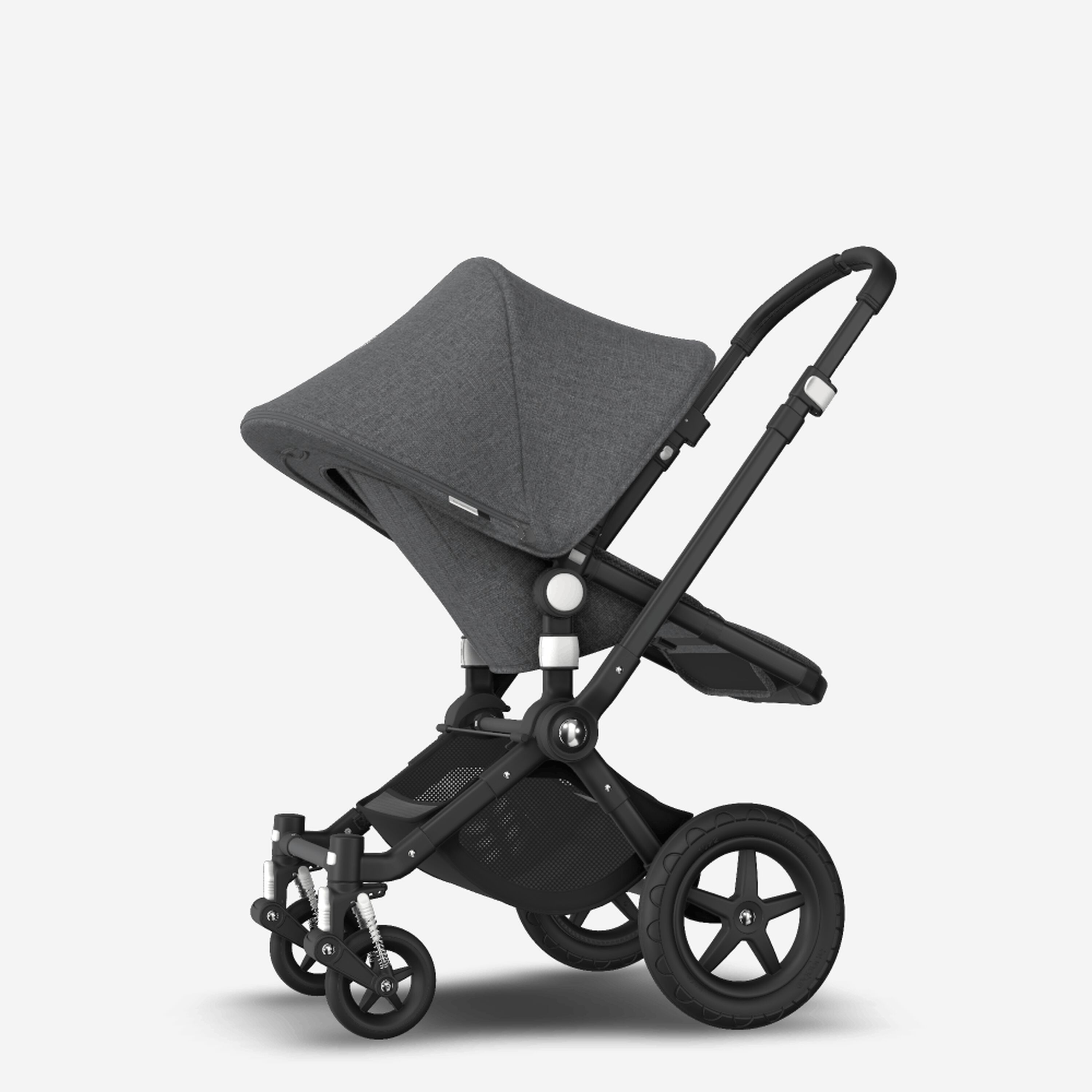 Refurbished Bugaboo Cameleon3plus complete BLACK/GREY MELANGE-GREY MELAN - Main Modal Image Slide 5 of 9