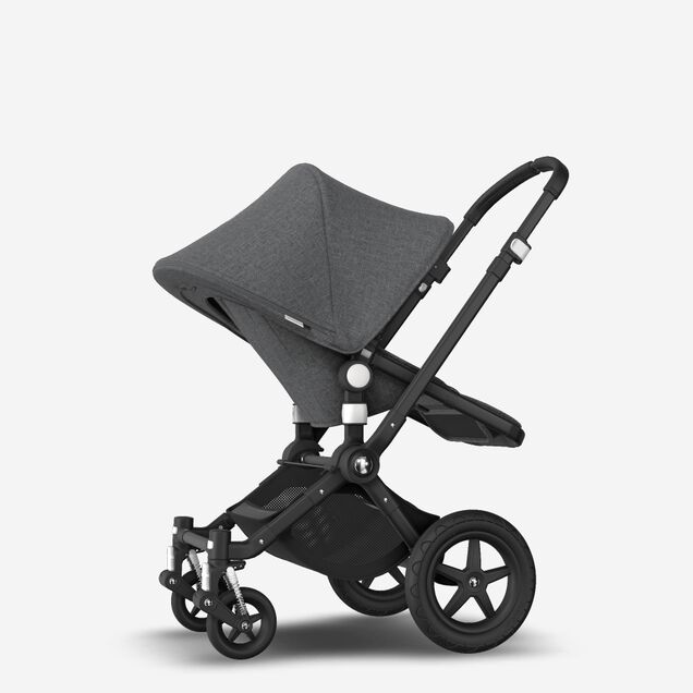 Refurbished Bugaboo Cameleon3plus complete BLACK/GREY MELANGE-GREY MELAN - Main Image Slide 5 of 9