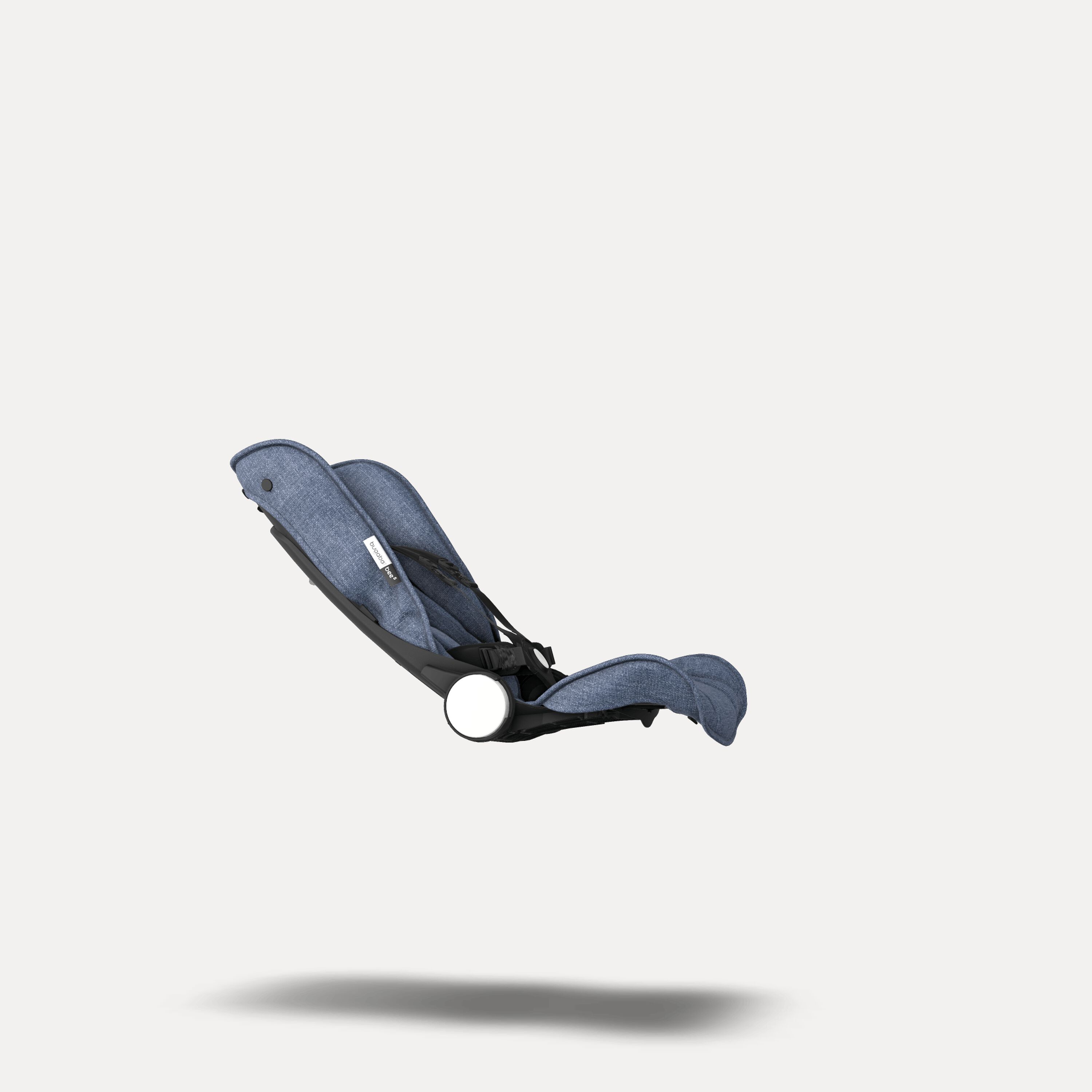 Refurbished Bugaboo Bee5 seat fabric BLUE MELANGE - Main Modal Image Slide 10 of 12