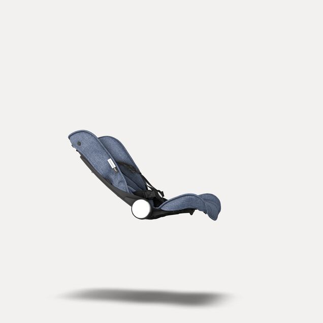 Refurbished Bugaboo Bee5 seat fabric BLUE MELANGE - Main Image Slide 10 of 12