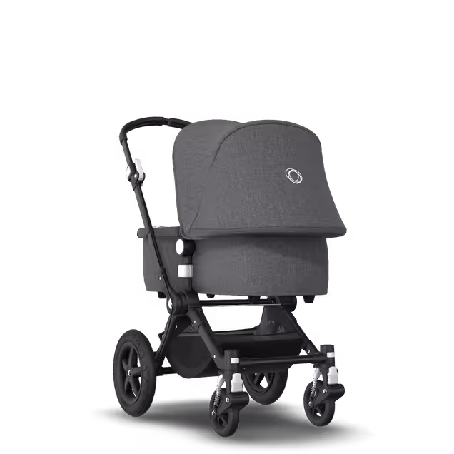 Refurbished Bugaboo Cameleon3plus complete BLACK/GREY MELANGE-GREY MELANGE - Main Image Slide 1 of 9