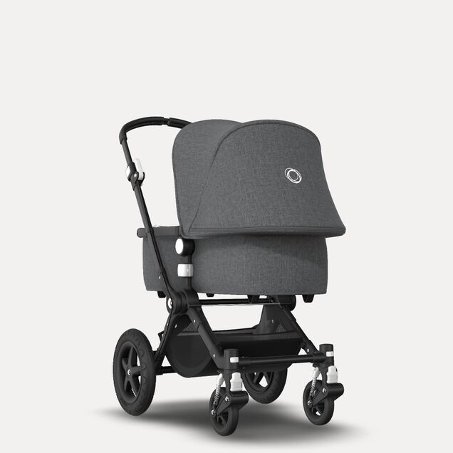 Refurbished Bugaboo Cameleon3plus complete BLACK/GREY MELANGE-GREY MELANGE - Main Image Slide 1 of 9