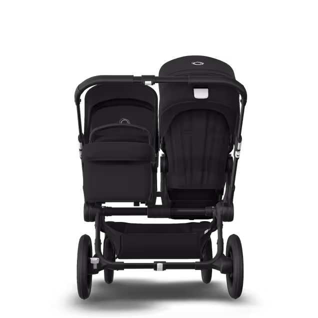 Bugaboo Donkey 3 Duo Black sun canopy, black seat, black chassis - Main Image Slide 6 of 6