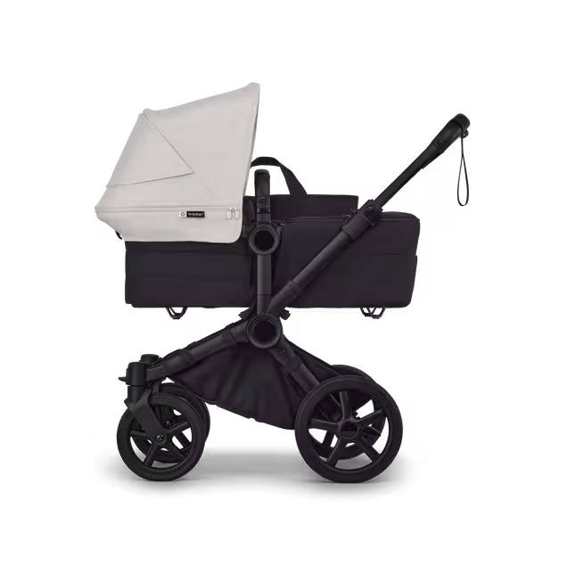 Bugaboo Donkey 6 2-in-1  stroller black base, misty white fabrics, misty white sun canopy - Main Image Slide 2 of 10