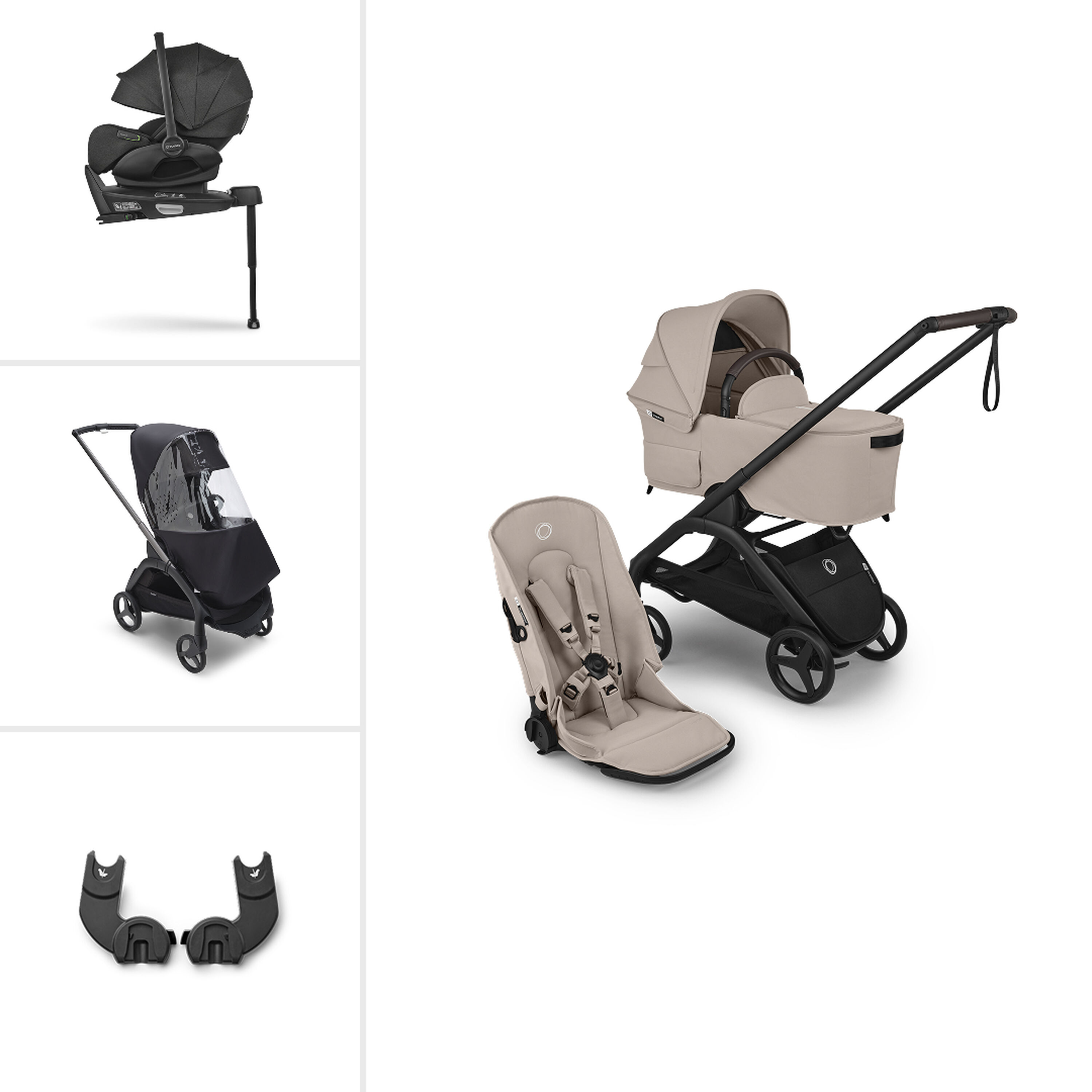 Bugaboo Dragonfly Plus Travel system bundle - Main Modal Image Slide 1 of 6