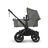 Bugaboo Donkey 5 Mono 2-in-1 stroller black base, forest green fabrics, forest green sun canopy - Thumbnail Slide 3 of 12
