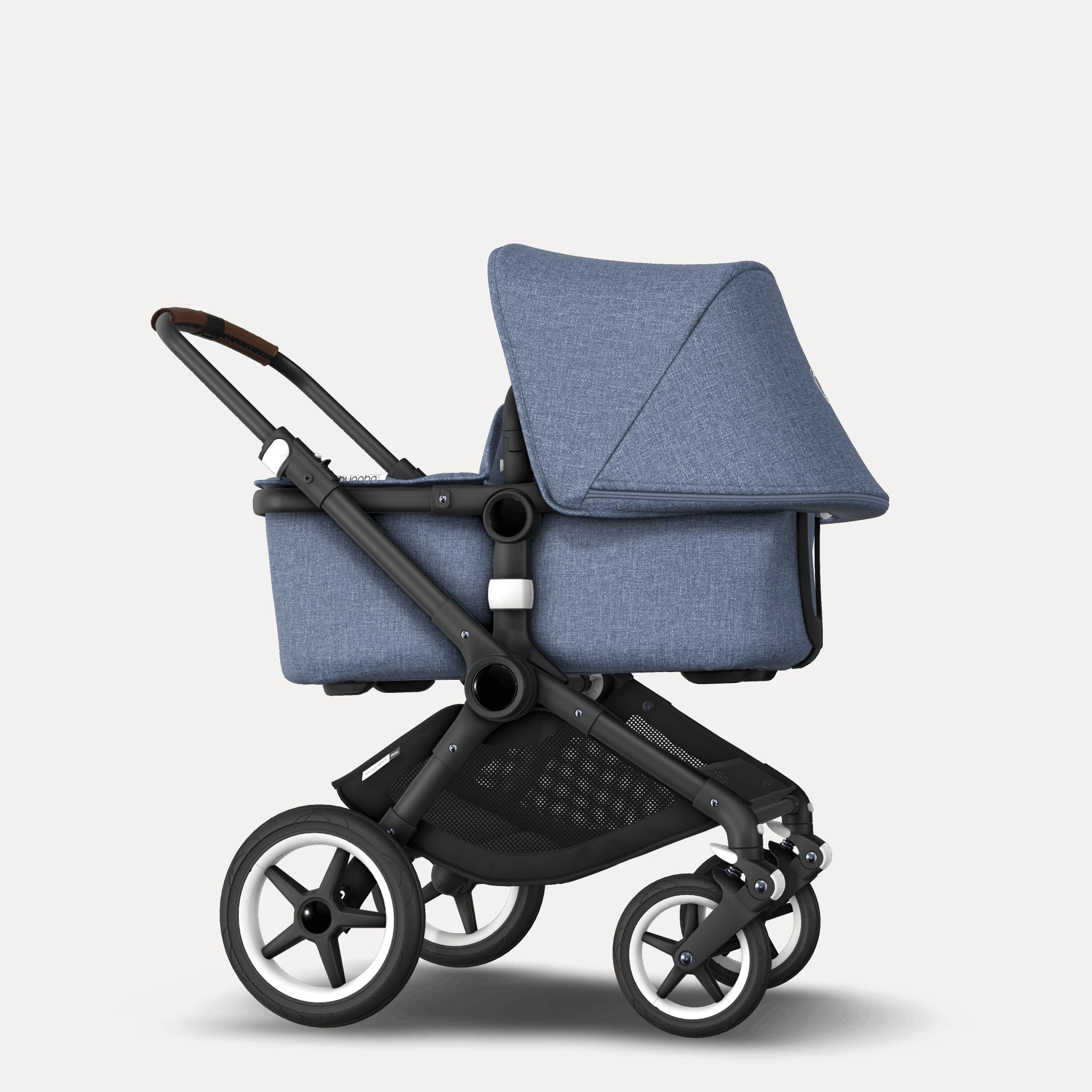 ASIA - Bugaboo Fox stroller bundle Black blue melange - Main Modal Image Slide 4 of 6