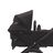 RBLU Bugaboo Dragonfly bassinet and seat stroller black base, midnight black fabrics, midnight black  sun canopy - Thumbnail Slide 12 of 13