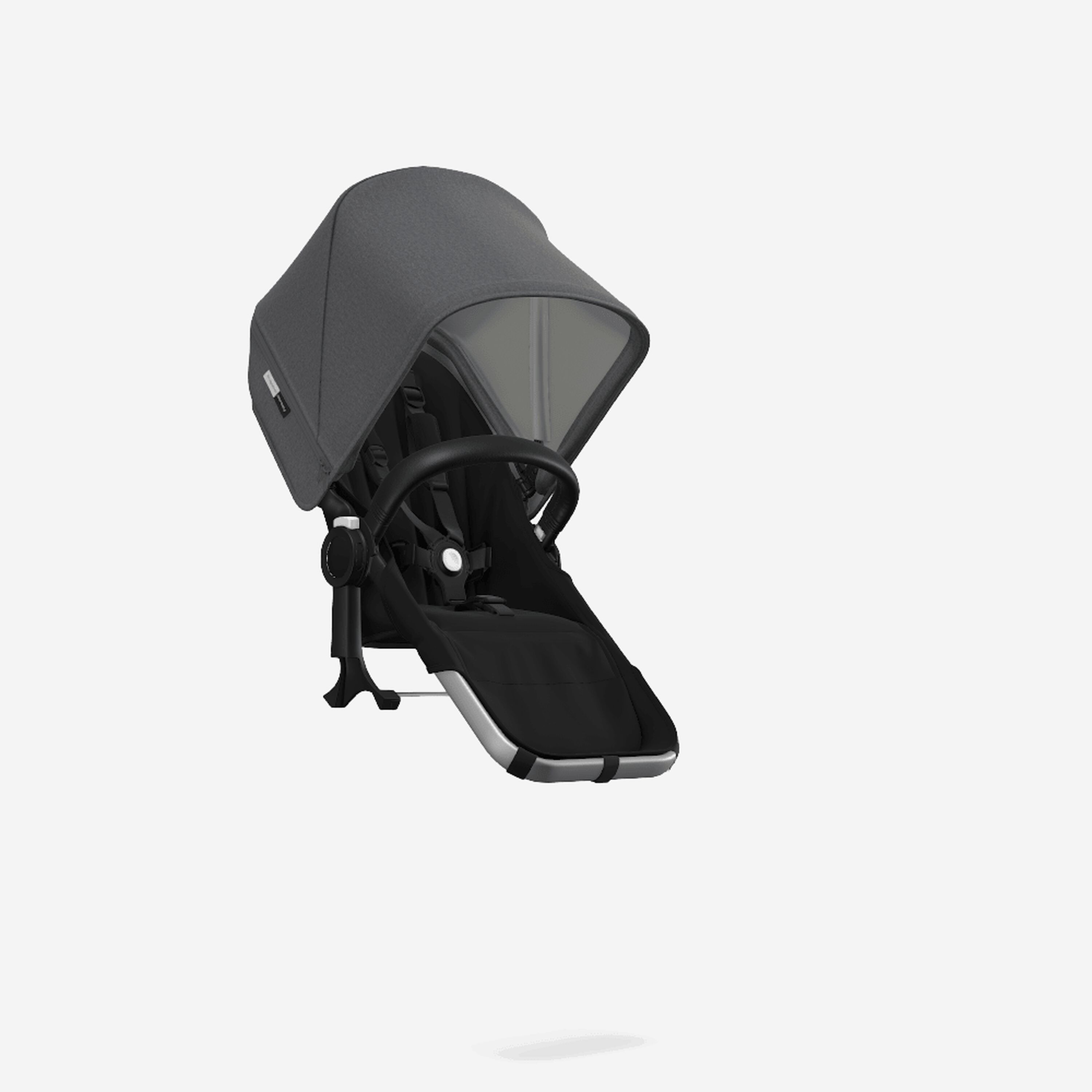 Bugaboo Donkey 3 duo extension complete | NA ALU/BLACK-GREY - Main Modal Image Slide 1 of 1