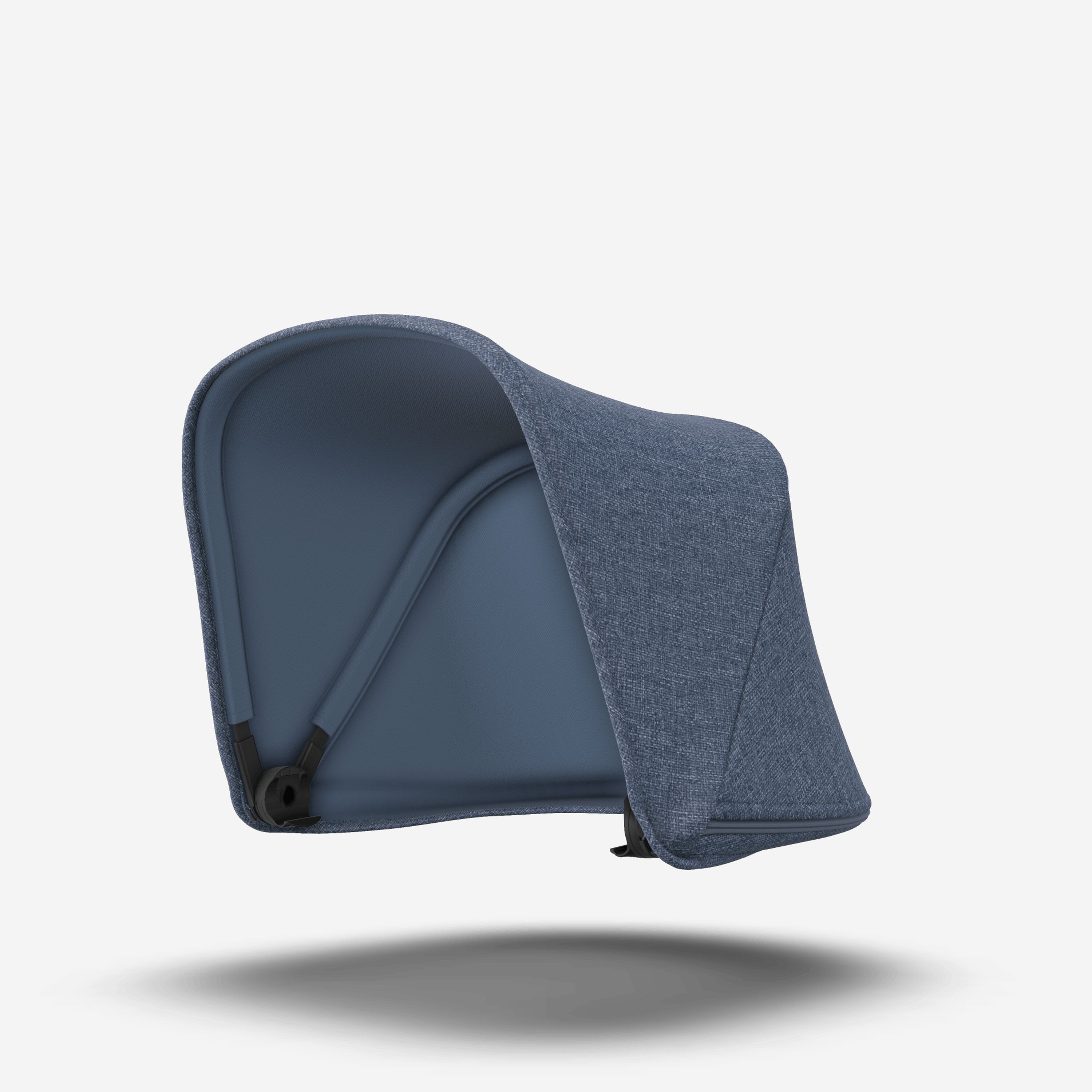 Bugaboo Fox/Cameleon3 sun canopy BLUE MELANGE - Main Modal Image Slide 4 of 6