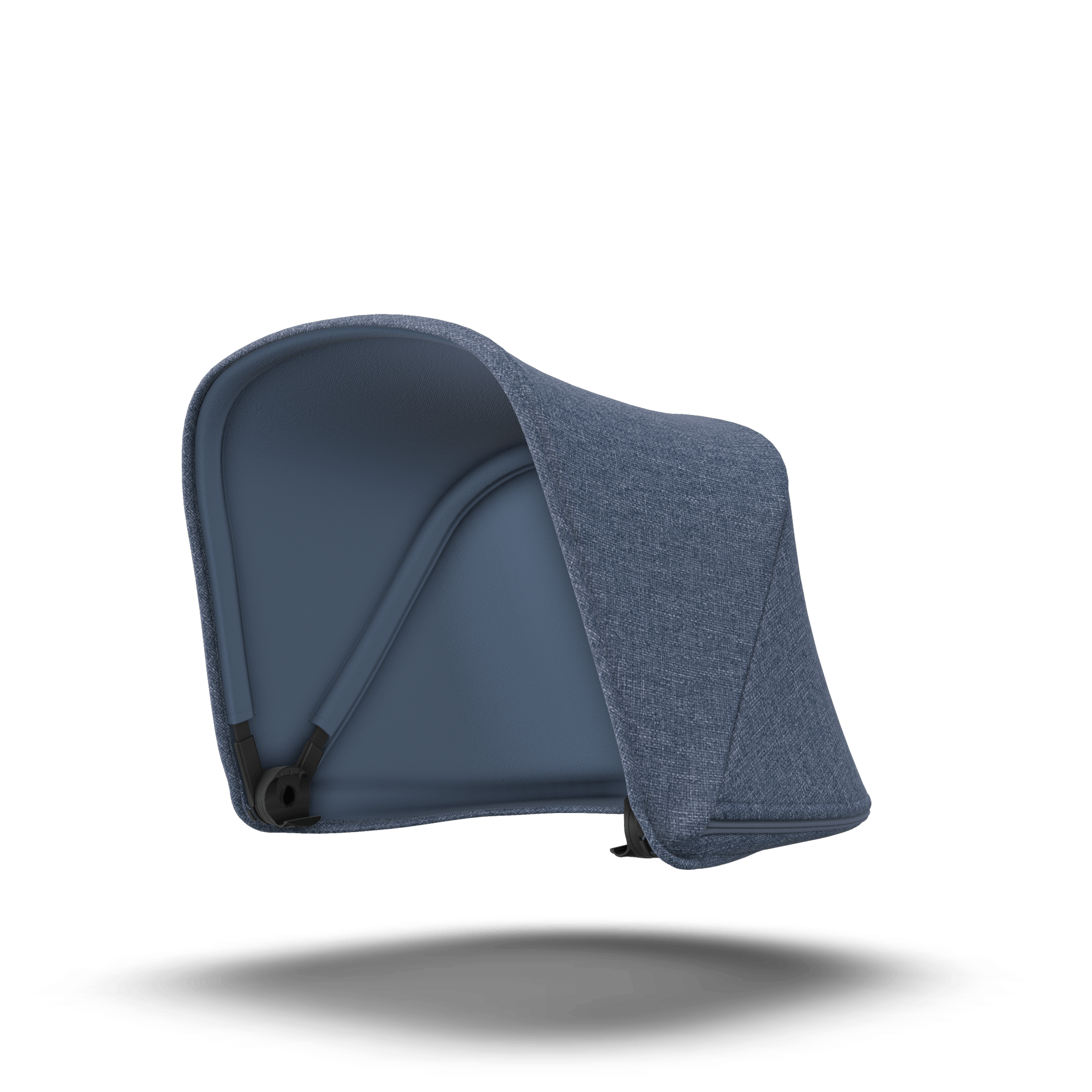 Bugaboo Fox/Cameleon3 sun canopy BLUE MELANGE - Thumbnail Slide 4 of 6