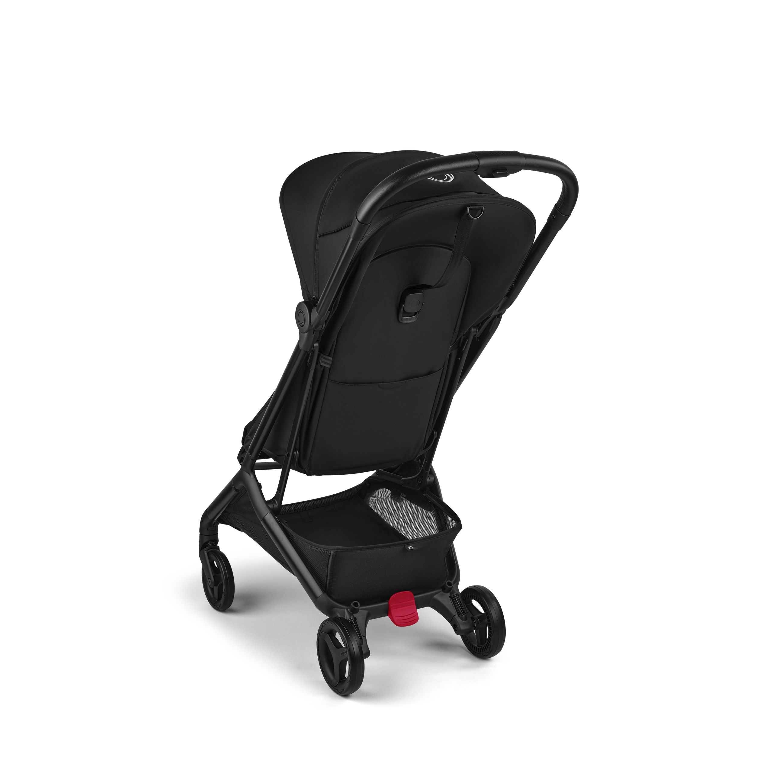 Bugaboo Butterfly 2 Plus travel pram black base, heritage black fabrics, heritage black sun canopy - Thumbnail Slide 3 of 12