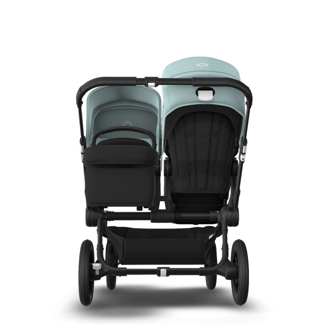 Bugaboo Donkey 3 Duo seat and carrycot pushchair vapor blue sun canopy