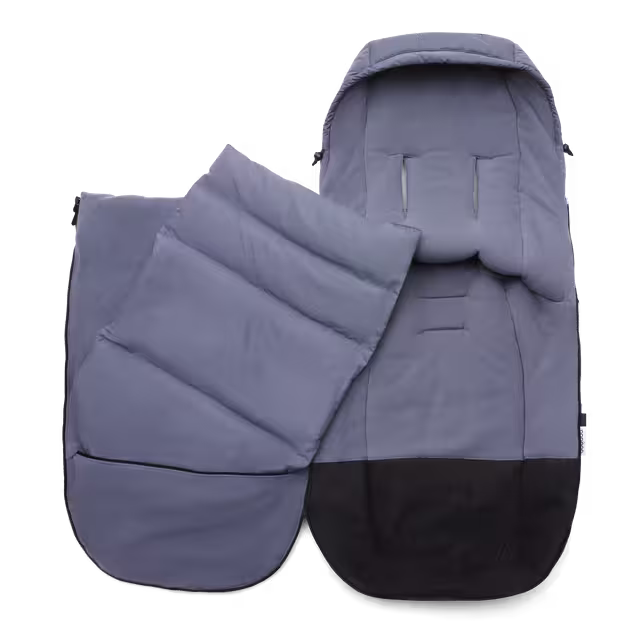 Bugaboo performance winter footmuff RW fabric NA SEASIDE BLUE - Main Image Slide 4 of 5